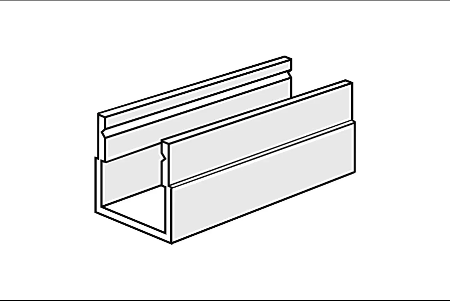 HardieDeck Wingless Base Jointer 225mm 3000mm (Pack of 5)